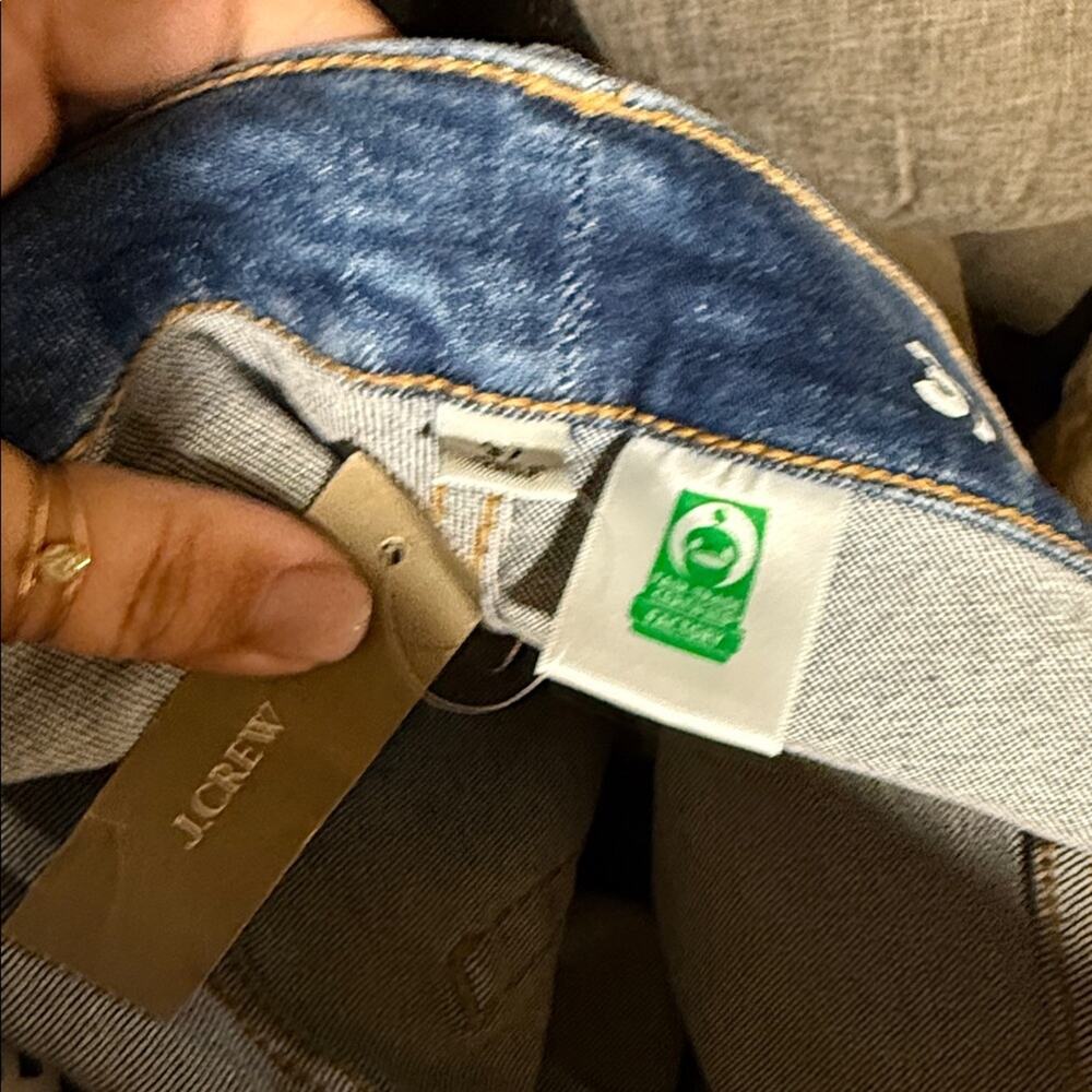 NWT J.CREW Billie Denim Demi Boot Crop Jeans plus size 37 - Picture 6 of 10